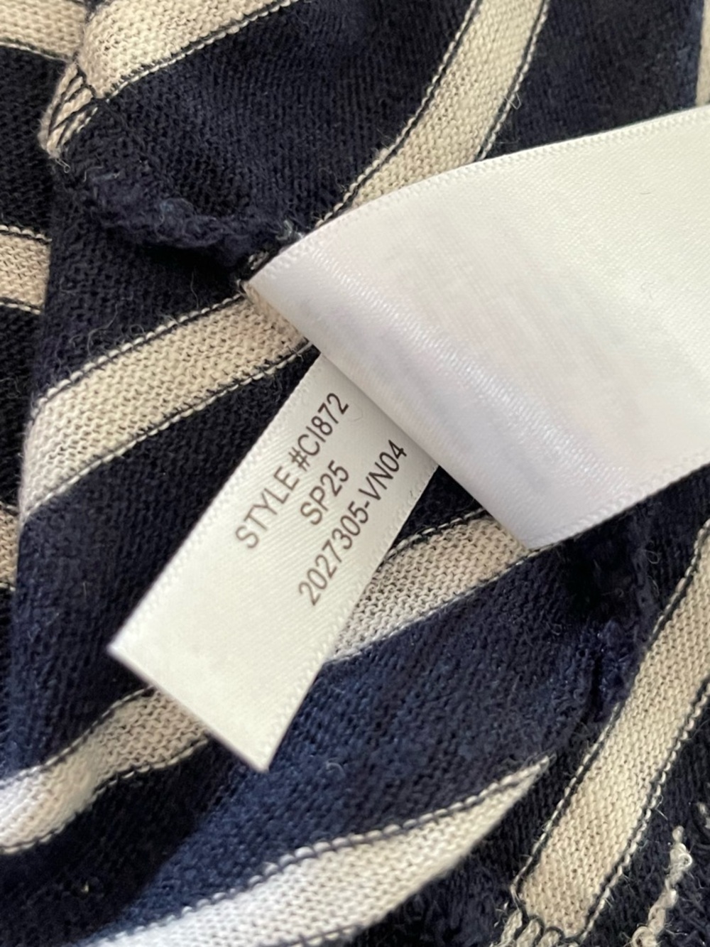 J Crew Relaxed Linen T-shirt - Picture 6 of 6